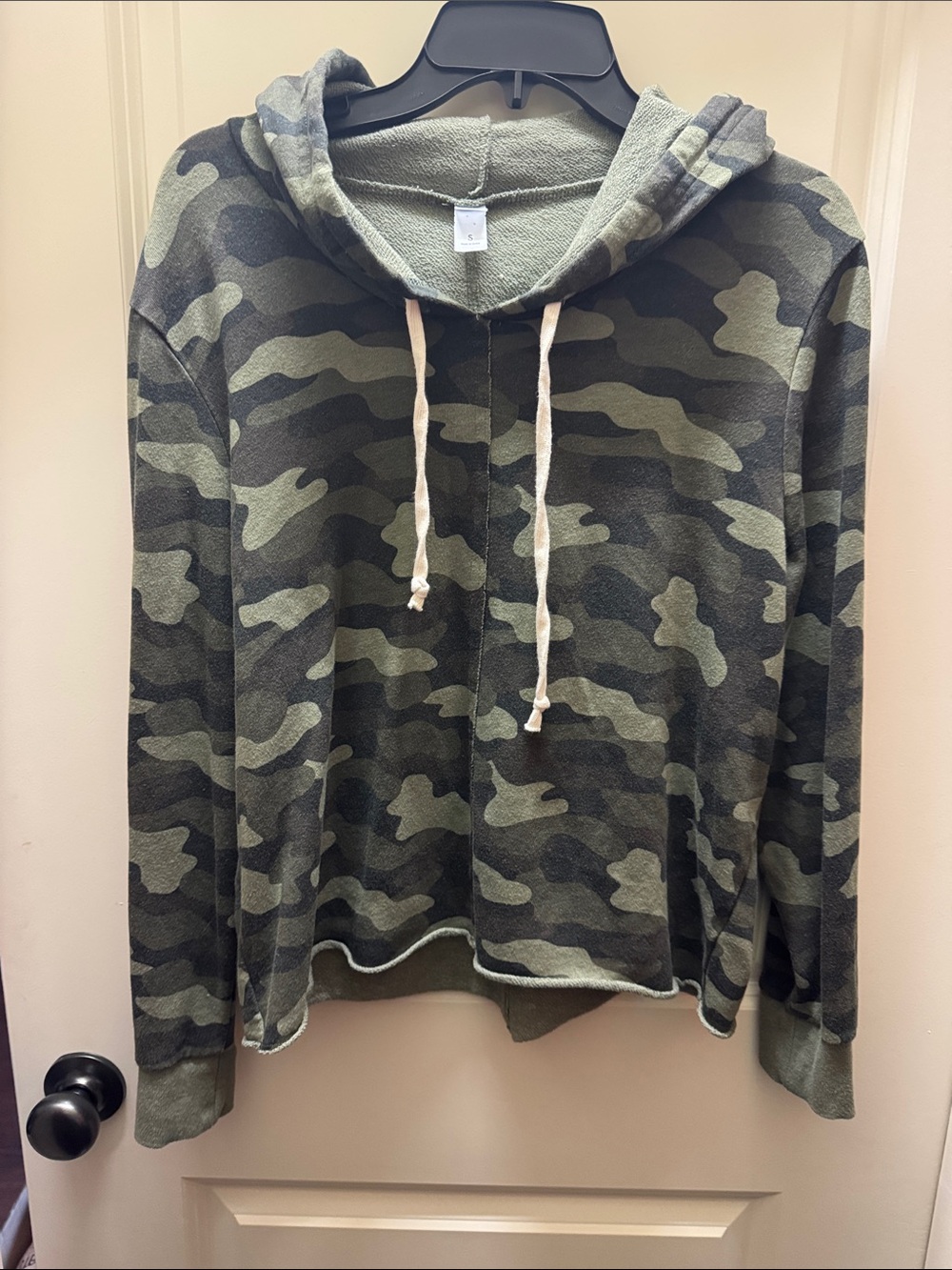 Alternative Olive Green Camo Pullover Hoodie